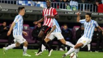 Málaga y Athletic lo dejan todo para el partido de vuelta