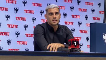 Germán Berterame: “Estar en Monterrey es lo mismo que estar en el Atlético de Madrid”