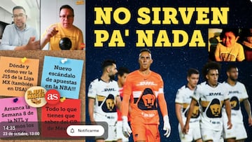 El Jefe y El Máster: Estos Pumas no sirven pa’nada