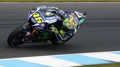 Rossi en Australia.