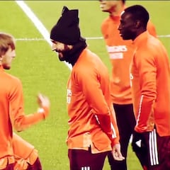 La 'pillada' a Ramos que no gustará en el Madrid sobre la equipación de entrenamiento