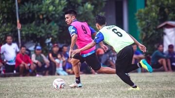 “Tuve una oferta de Indonesia y me fui; cuando llegué no había nada de lo que prometieron”