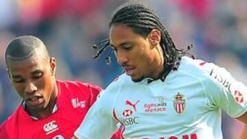 Juan Pablo Pino en un Lille-Mónaco