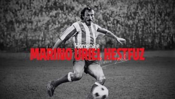 El Atlético homenajea a Marino Uriel, el ‘Garrincha de Chamberí’
