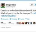 Diego se deja querer: "Gracias a los aficionados del Atlético..."