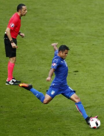 Euro 2016: Italy 2 - Spain 0. The best images from the match