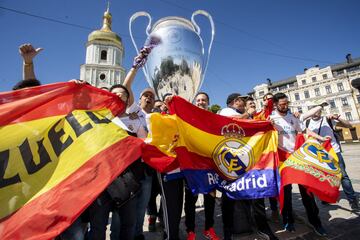 Así estuvo Kiev el día de la final de Champions League