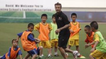 El hijo mayor de Beckham intenta entrar en el United