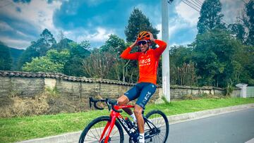 Egan Bernal sigue recuperándose de sus lesiones tras el accidente que sufrió en enero