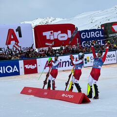 Pleno austríaco en el eslalon de Gurgl