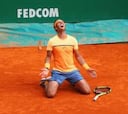 Nadal pone fin a su tortura: KO a Monfils y noveno título