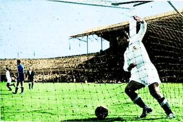 El Madrid primero sufrió al salmantino y luego lo disfrutó. En su etapa como jugador del Atlético Aviación hizo cinco goles a los blancos, donde recaló tras volver dos años al Salamanca, que aprovechó para terminar la carrera de Medicina. Precisamente al Salamanca le marcó un doblete en su debut madridista. Y le hizo un hat-trick al Barcelona en el histórico 11-1 de las semifinales de Copa del 43. Marcó 93 goles en 114 partidos durante seis temporadas con el Real Madrid. También jugó en el Plus Ultra.
