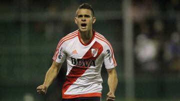 Santos Borr&eacute; marc&oacute; el gol para la victoria de River Plate.