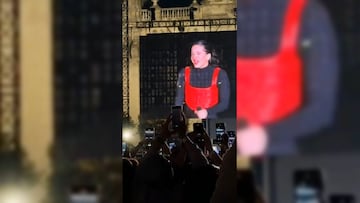 ¡Interpretación única! Rosalía cantó La Llorona en el Zócalo