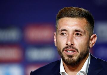 El centrocampista mexicano procedente del Porto ha sido presentado en el Wanda Metropolitano como nuevo jugador del Atl¨¦tico de Madrid.