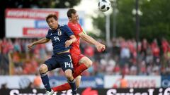 Con goles de Rodr&iacute;guez y&nbsp;Seferović, el equipo suizo venci&oacute; al primer rival de Colombia en Rusia 2018 por 2-0, en partido jugado en Lugano.