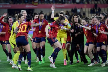 La seleccion española campeona de la Women's Nations League.