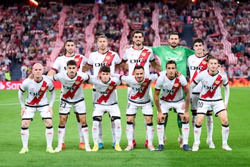 Equipo del Rayo Vallecano.