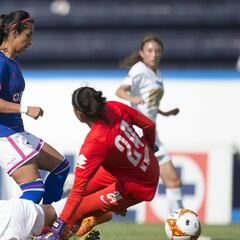 1x1 de Pumas Femenil: Patricia Jardón hace un golazo al ángulo