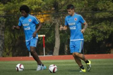 La Selección entrenó durante una hora y media. El trabajó se enfocó en lo físico.