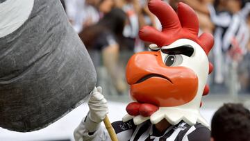 FILE PHOTO: Atletico Mineiro&#039;s mascot before a match on Nov. 7, 2021. REUTERS/Washington Alves/File Photo