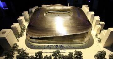 Se presentó en el palco de honor del estadio madridista los ganadores del proyecto para el nuevo Santiago Bernabéu.