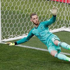De Gea, señalado: el 91,6 % de los tiros que recibió fueron gol