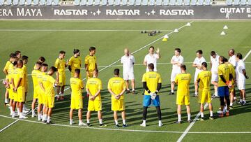 Entrenamiento del Espanyol.