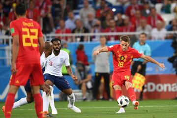 Adnan Januzaj marca el 0-1. 