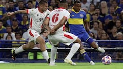 Sebastián Villa, jugador de Boca Juniors.