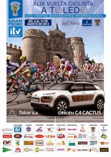 Cartel de la Vuelta a Toledo de 2014