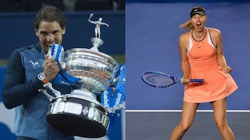 Rafa Nadal y María Sharapova son los principales protagonistas de la semana en el mundo del tenis con su participación en los torneos del Barcelona Open Banc Sabadell y Stuttgart.