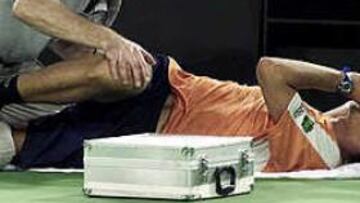 Gustavo Kuerten podría estar 4 meses parado por su lesión en el pubis.