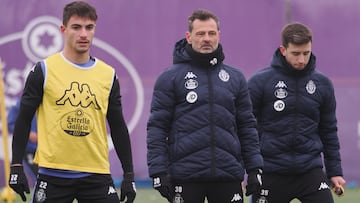29/12/24 REAL VALLADOLID ENTRENAMIENTO DIEGO COCCA ENTRENADOR