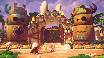 Captura de pantalla - Mario + Rabbids Kingdom Battle: Donkey Kong Adventure (NSW)