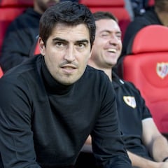 Iraola: "Falcao va a ser baja por unas molestias en el cuádriceps"