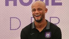 Kompany, con el Anderlecht.