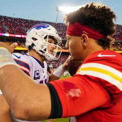 Josh Allen le rinde pleitesía a Patrick Mahomes