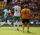 Wolverhampton y Newcastle empatan; exhibición de goles por parte de Neves y Saint-Maximin