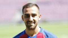 Paco Alcácer presented at Camp Nou: in images