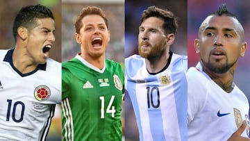 Así serán los Cuartos de Final de la Copa América Centenario 2016