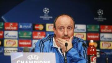 Rafa Benítez, entrenador del Real Madrid.