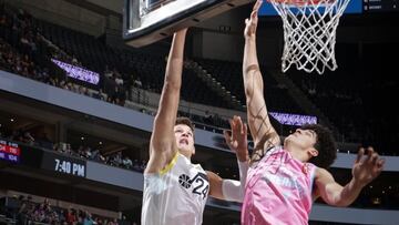 ¡La NBA ya lo conoce! Karim López brilló ante el Utah Jazz