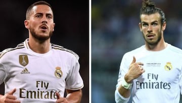 Hazard y Bale se han convertido en dos problemas en el Real Madrid por sus salarios.