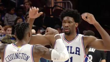 Resumen de Philadelphia Sixers-Timberwolves de NBA