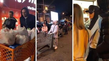 Callej¨®n y Llorente, cazados en la cola de un supermercado por miedo al coronavirus