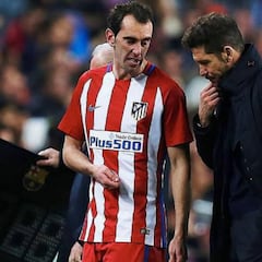El vaticinio de Simeone a Godín de los partidos ante el Liverpool