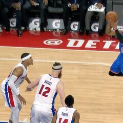 La antideportiva a Westbrook... ¡Por una patada en sus partes!