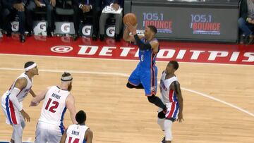 La antideportiva a Westbrook... ¡Patada donde más duele!