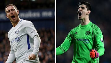 El fracaso del Chelsea puede acercar a Courtois y Hazard